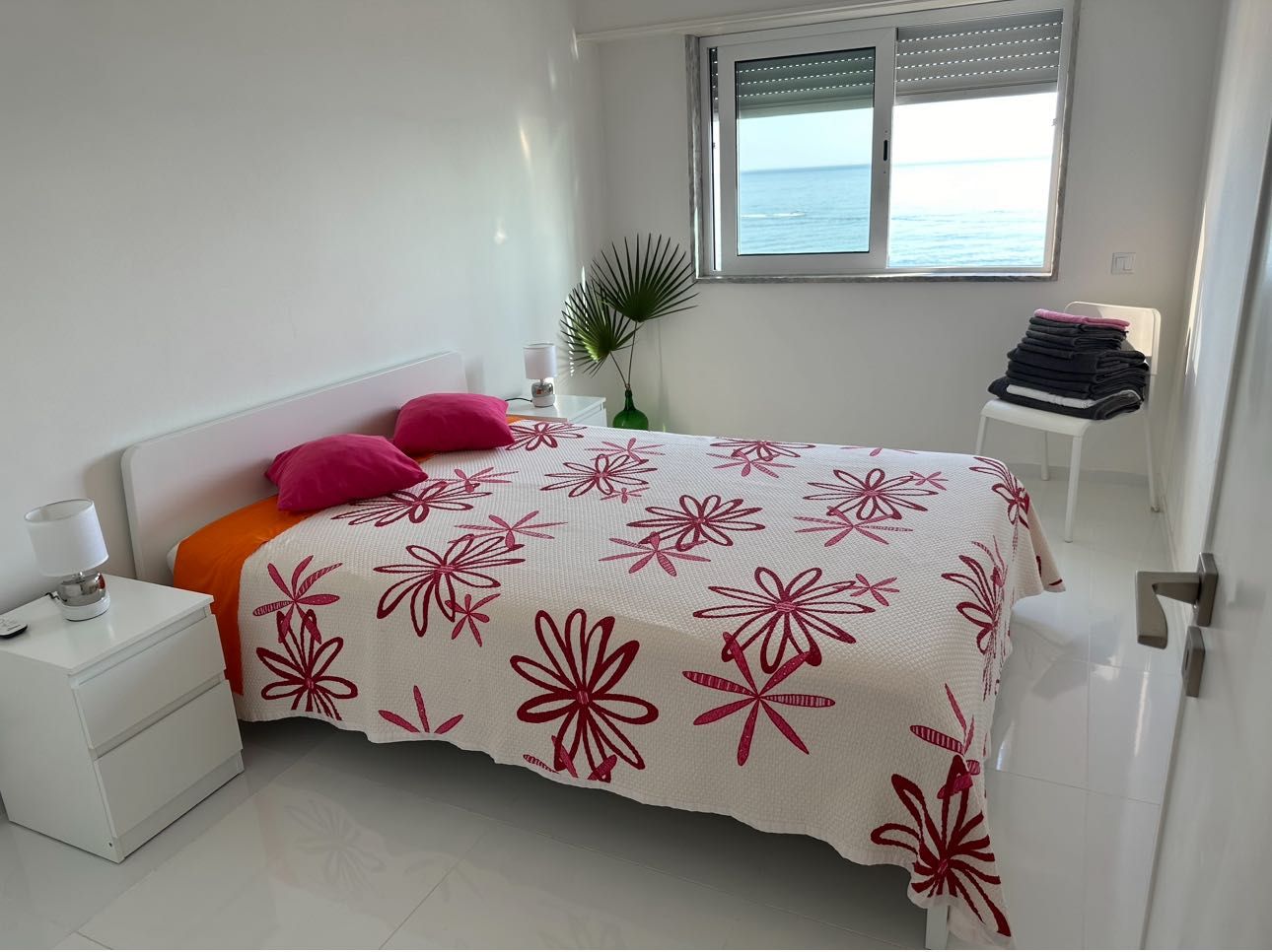Férias Quarteira T1 c/vista mar, a 50 metros da praia