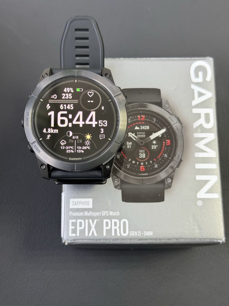 Garmin Epix Pro (Gen-2) 51mm Соточяние хорошее.