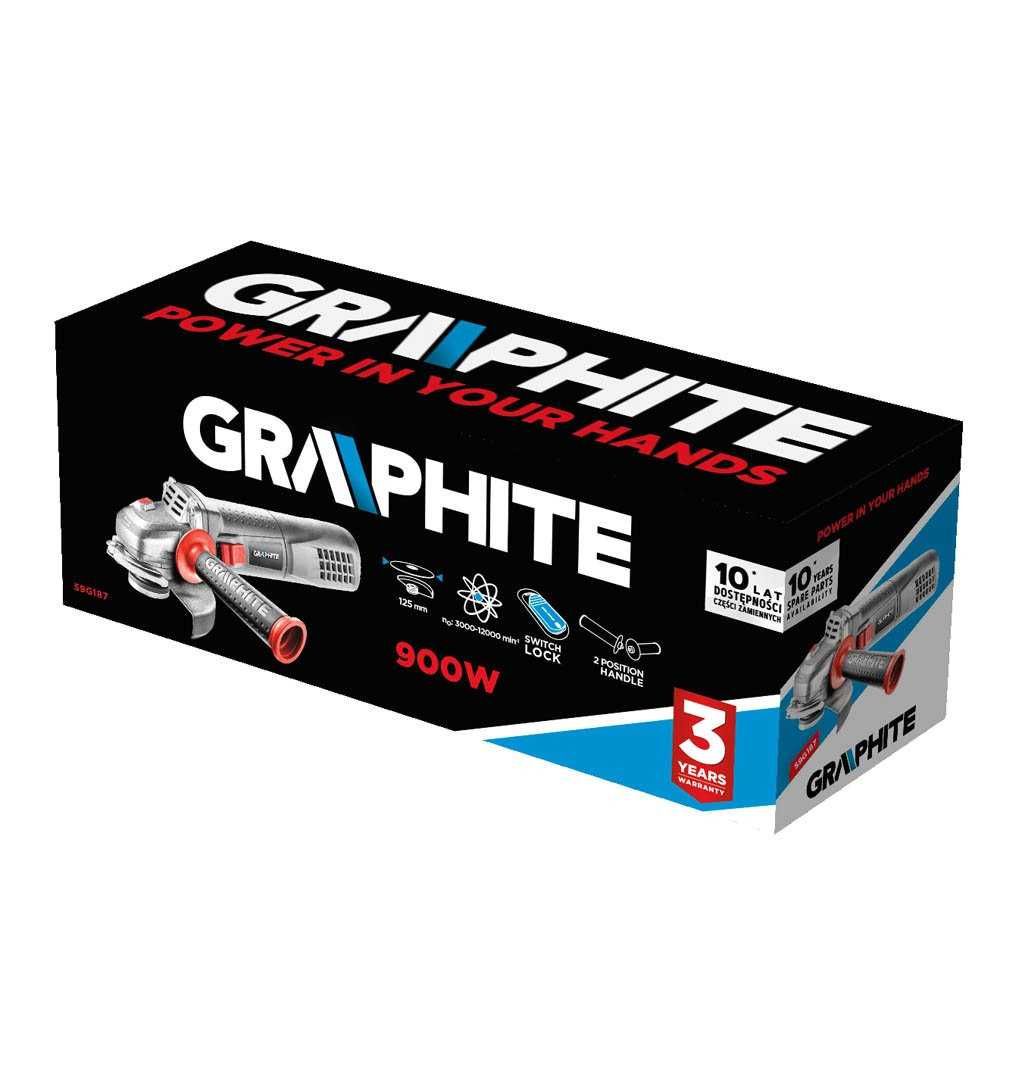 Szlifierka kątowa Graphite 900W regulacja obrotów sklep Technaz Lublin