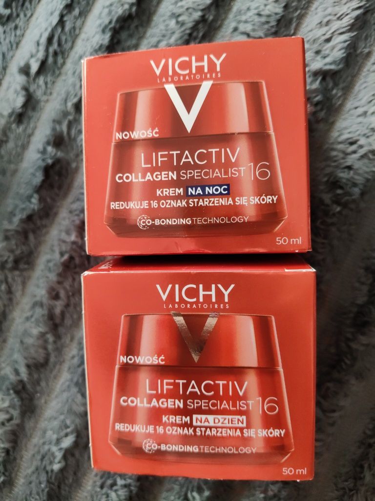 Zestaw kremów do twarzy Vichy collagen specjalist 16