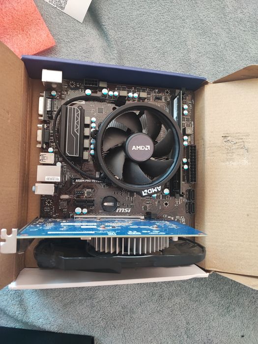 Продам материнська плата, відеокарта, процесор,оперетивка,жосткий диск