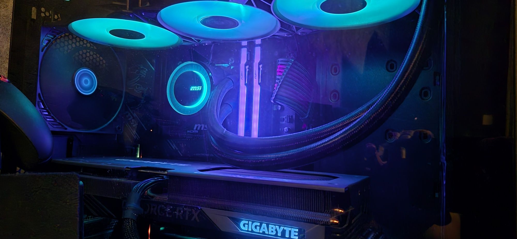Zestaw Komputerowy dla gracza. I7 14700k RTX 4070TI monitor OLED