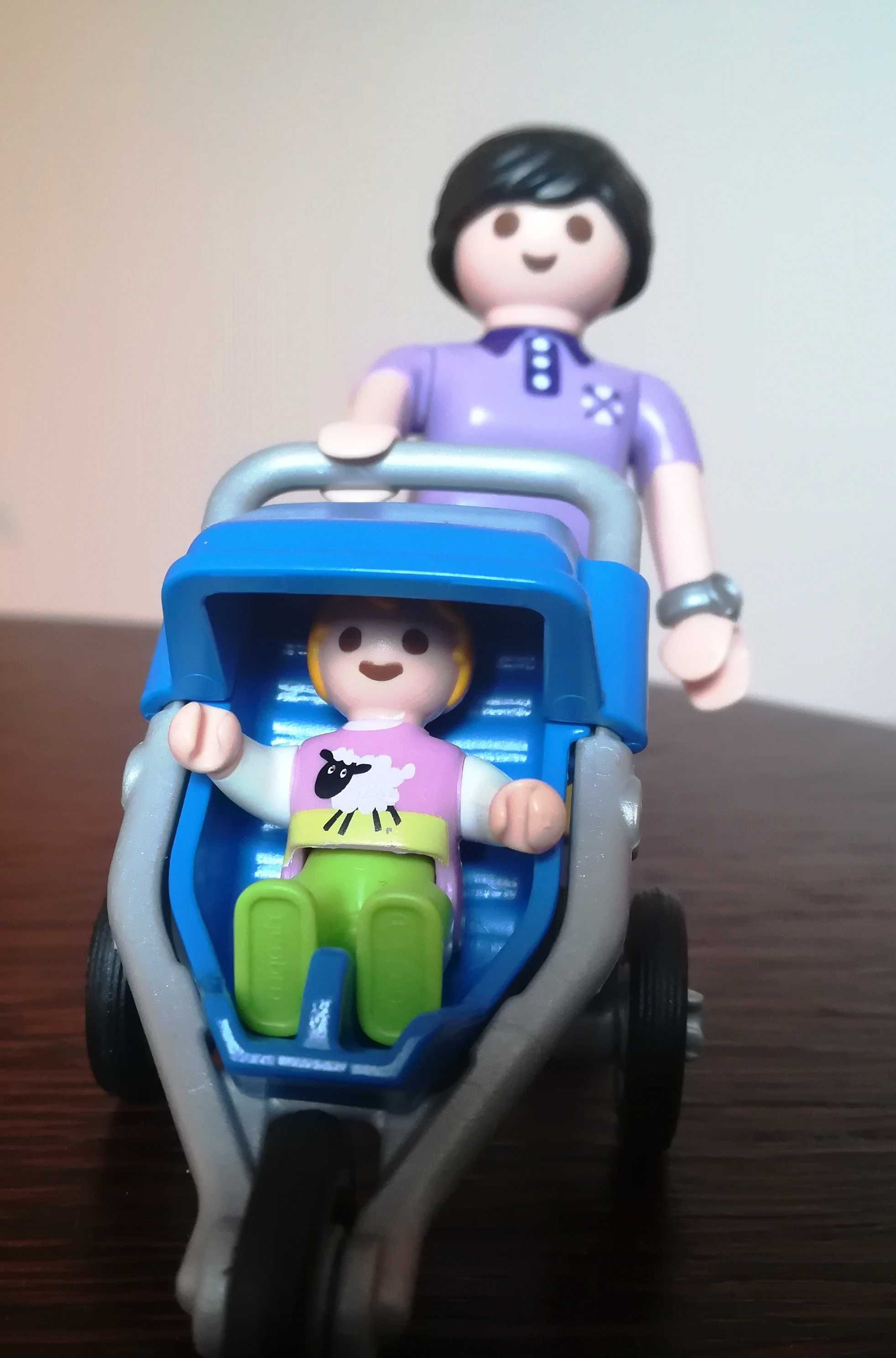 Playmobil 70284 - mama z dziećmi klocki playmobile