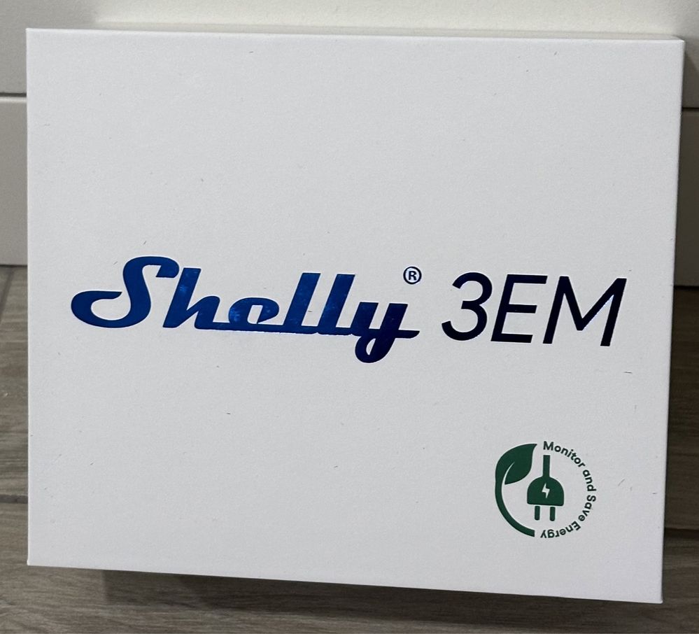 Shelly 3EM - Novo