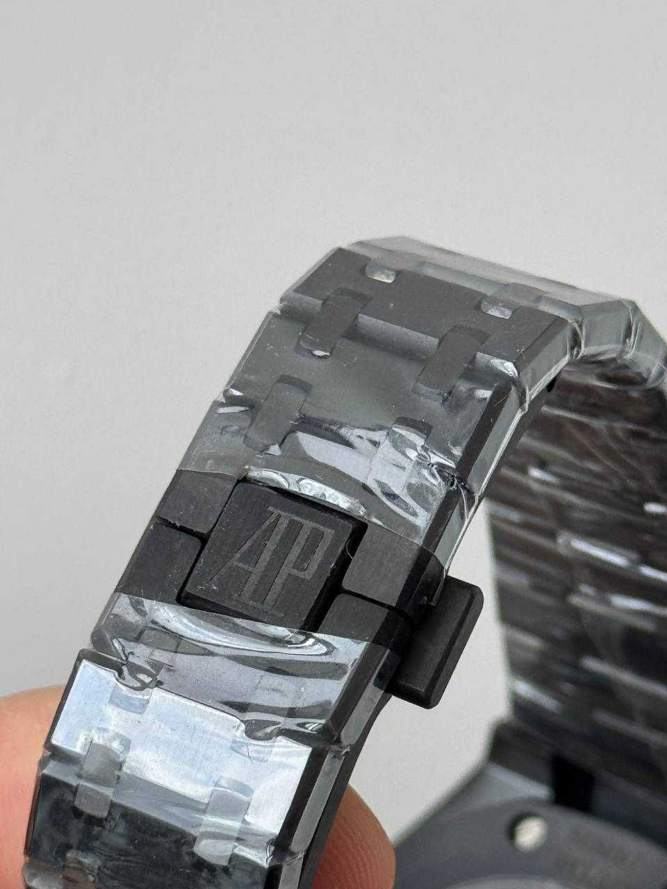 наручний чоловічий годинник Audemars Piguet Royal Oak 41 mm black