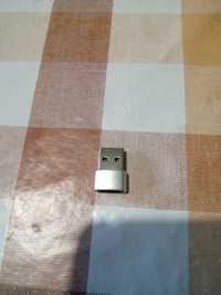 1 adaptador USB 2.0 para tipo c em cor cinzento ( Portes grátis