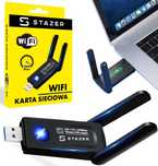 KARTA SIECIOWA wifi dual band usb adapter 2x antelna wlan1200 mbps hit