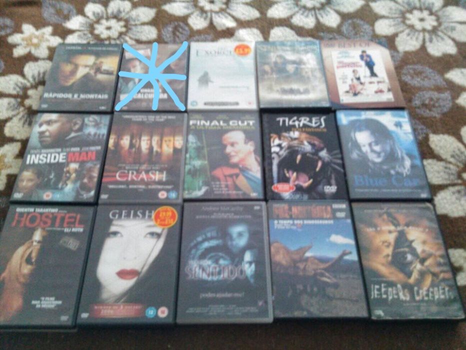 dvds originais muitos ainda embalados