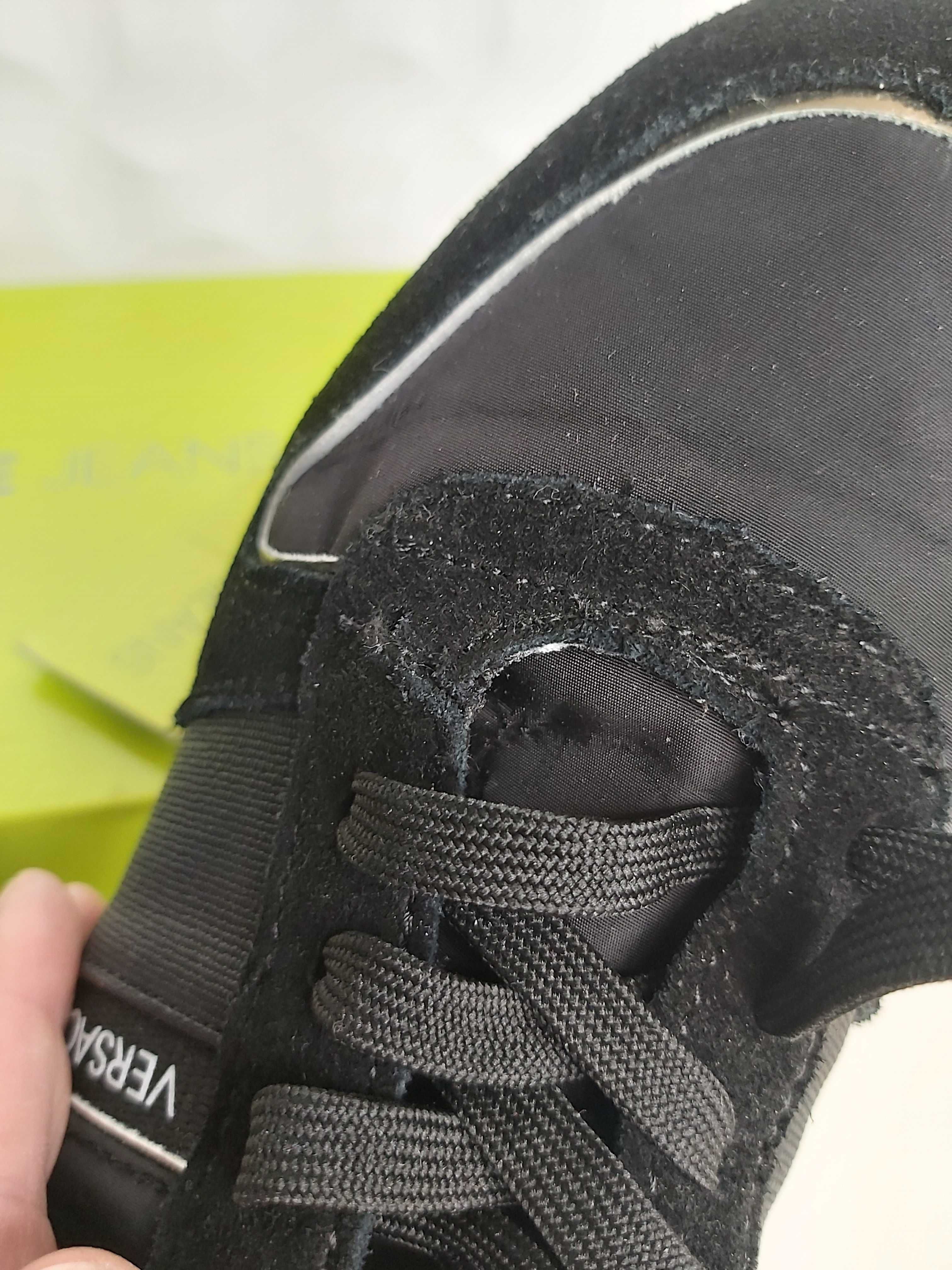 UŻYWANE Sneakersy czarne trampki VERSACE 37