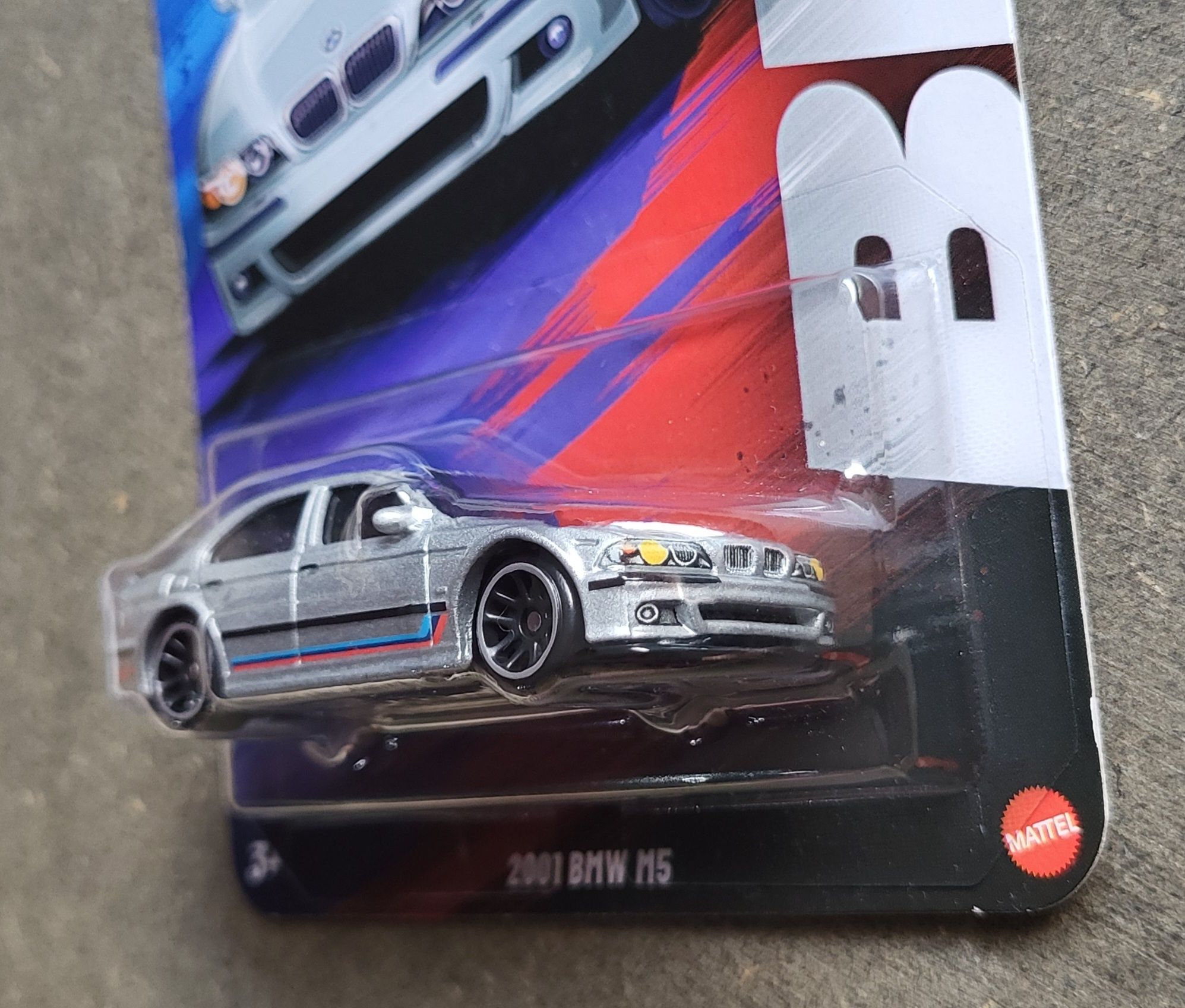 Hot Wheels 2001 BMW M5 E39 Silver Series
