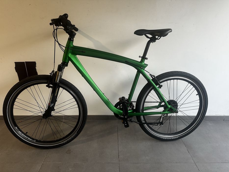 Bicicleta bmw verde