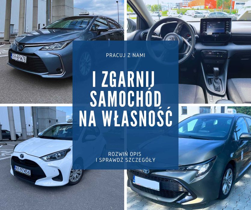 Wynajem Samochodów - Partner Taxi - Kraków - Uber - Bolt -FN