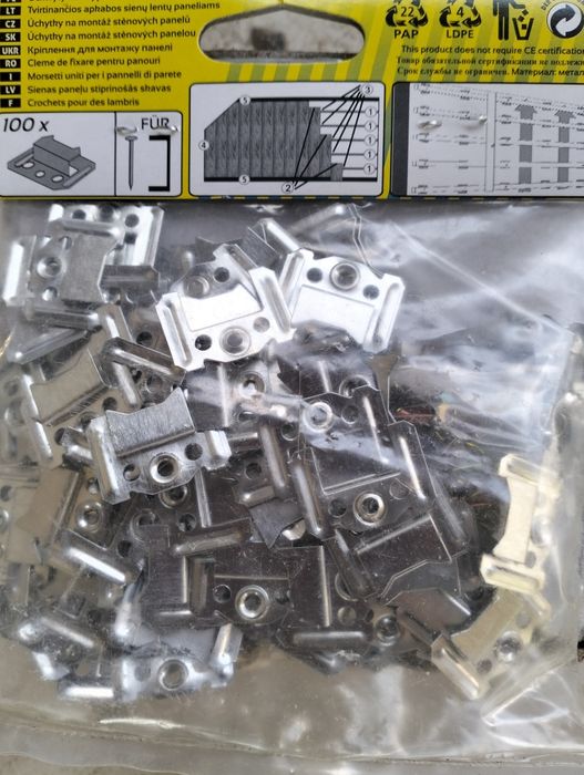 Продам кріплення для вагонки