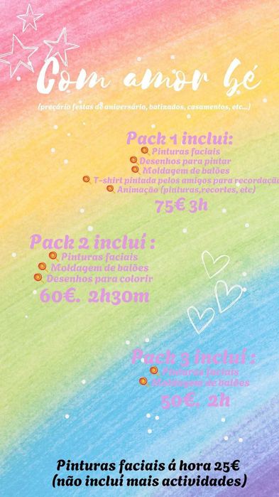 Lembranças de aniversário