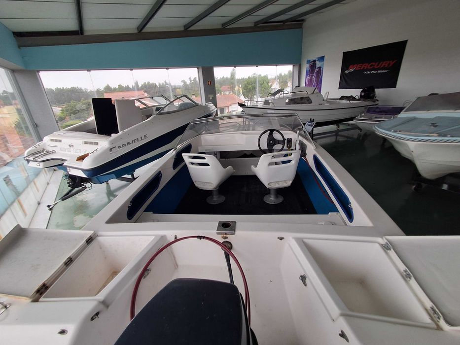 Barco RIAMAR 430ST/ LX com o motor YAMAHA 40HP