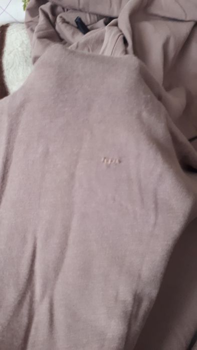 Spódnica maxi długa kieszenie beżowa M/L