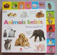 Livro infantil Animais Bebés