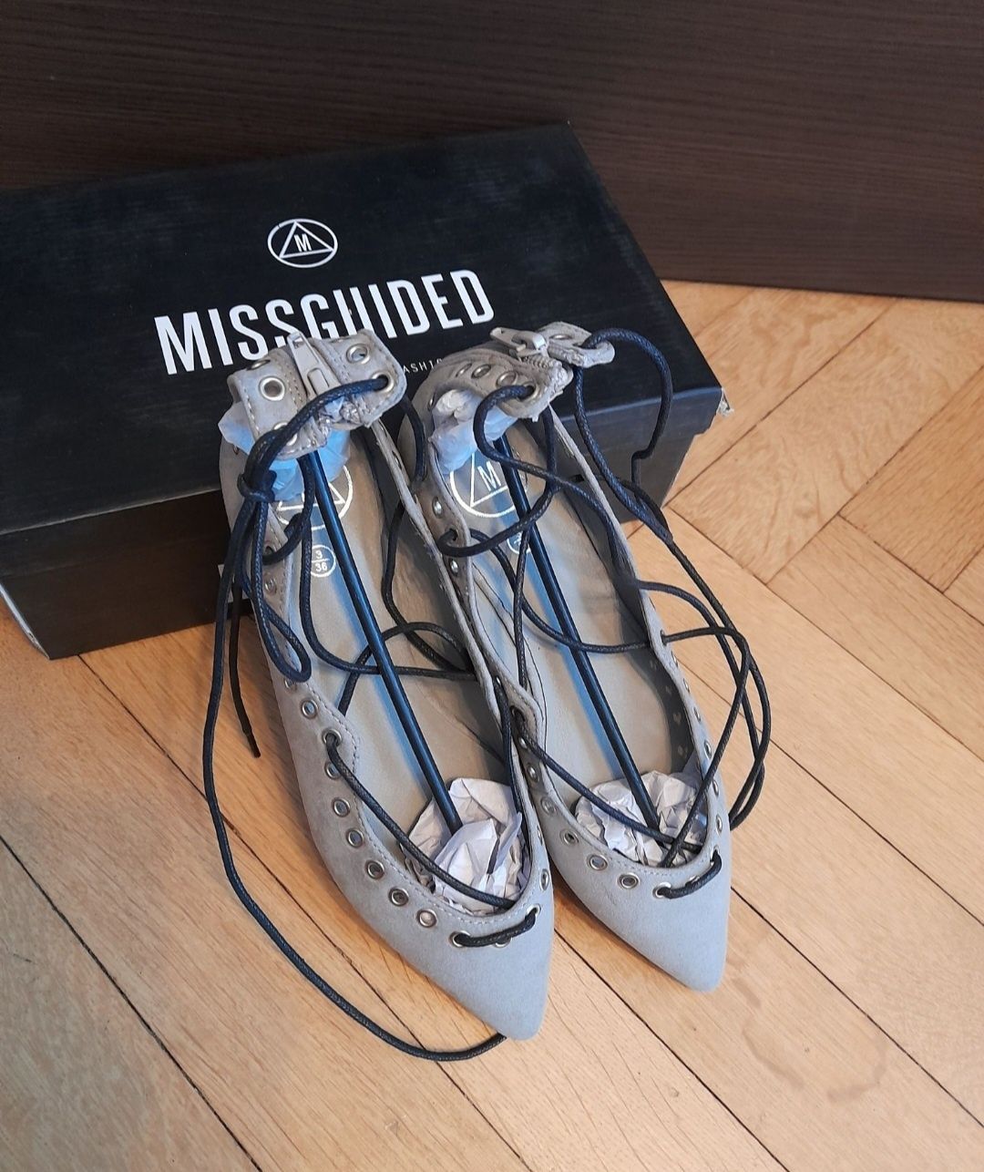 Baleriny Missguided nowe