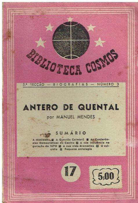 5038 - Literatura -Livros sobre Antero de Quental 2