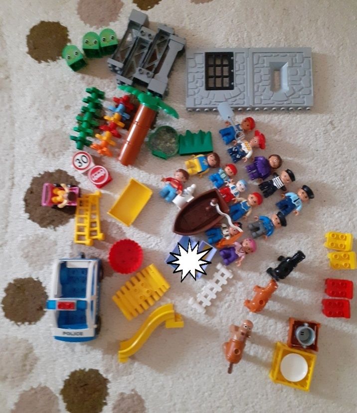 Zestaw klocków Lego Duplo dla chłopca