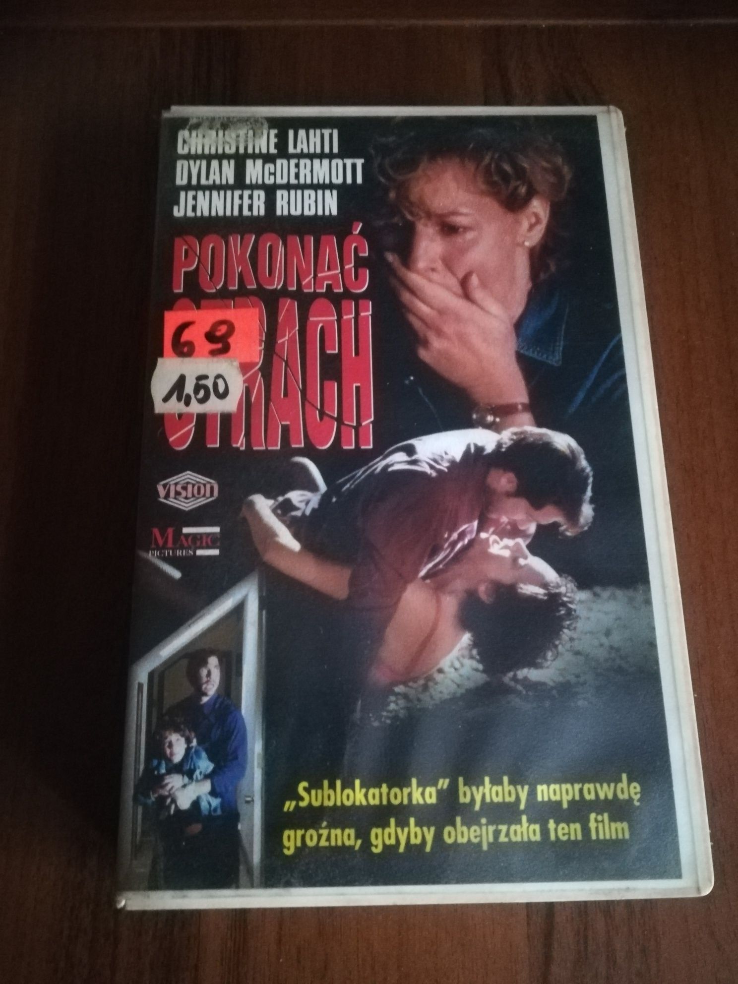 Pokonać Strach film VHS