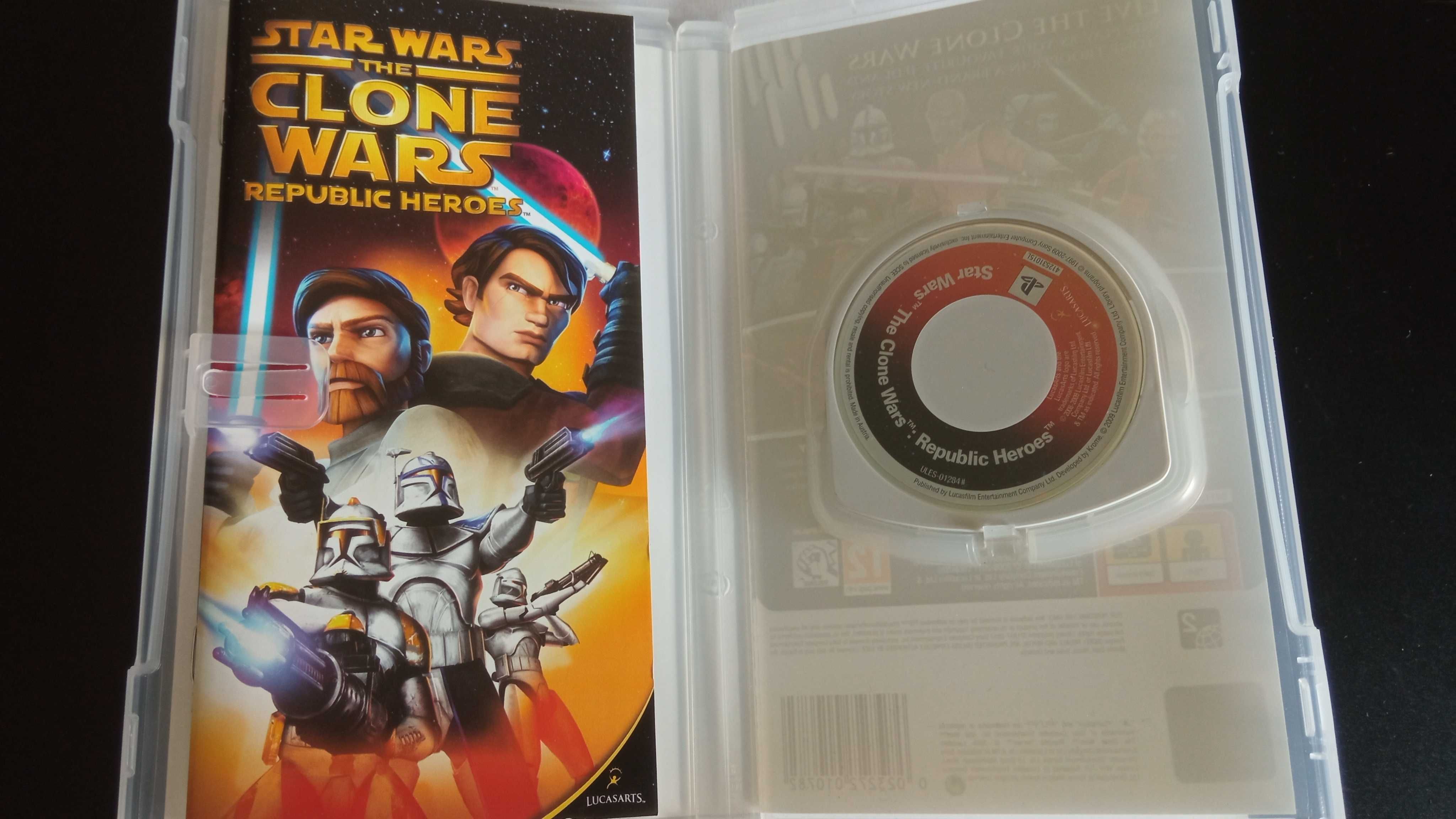 Star Wars the Clone Wars Republic Heroes na Playstation Portable (PSP)