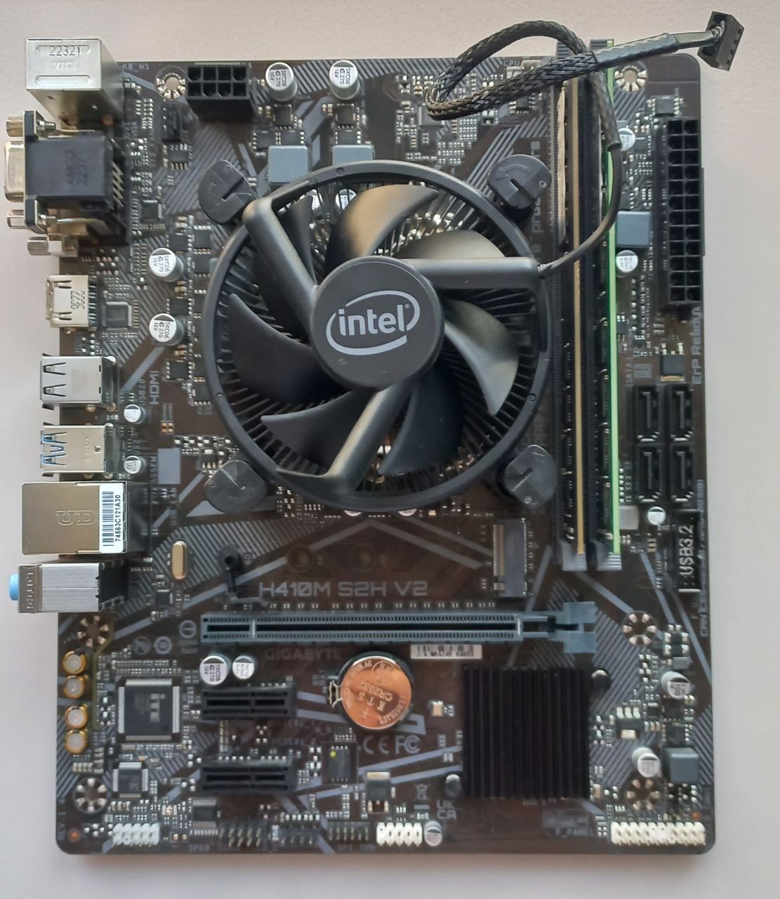 Комплект i3-10105F + 32 GB  + Gigabyte H410M S2H V2 (DDR4)