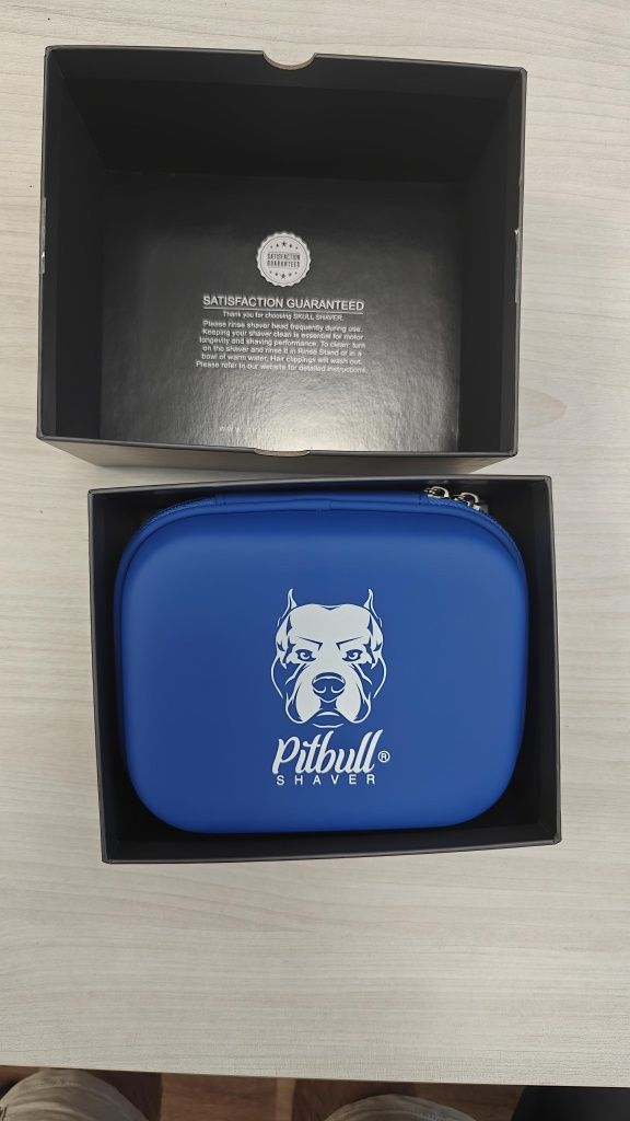 Бритва Pitbull Gold PRO GX5 Skull Shaver (с дорожным боксом)