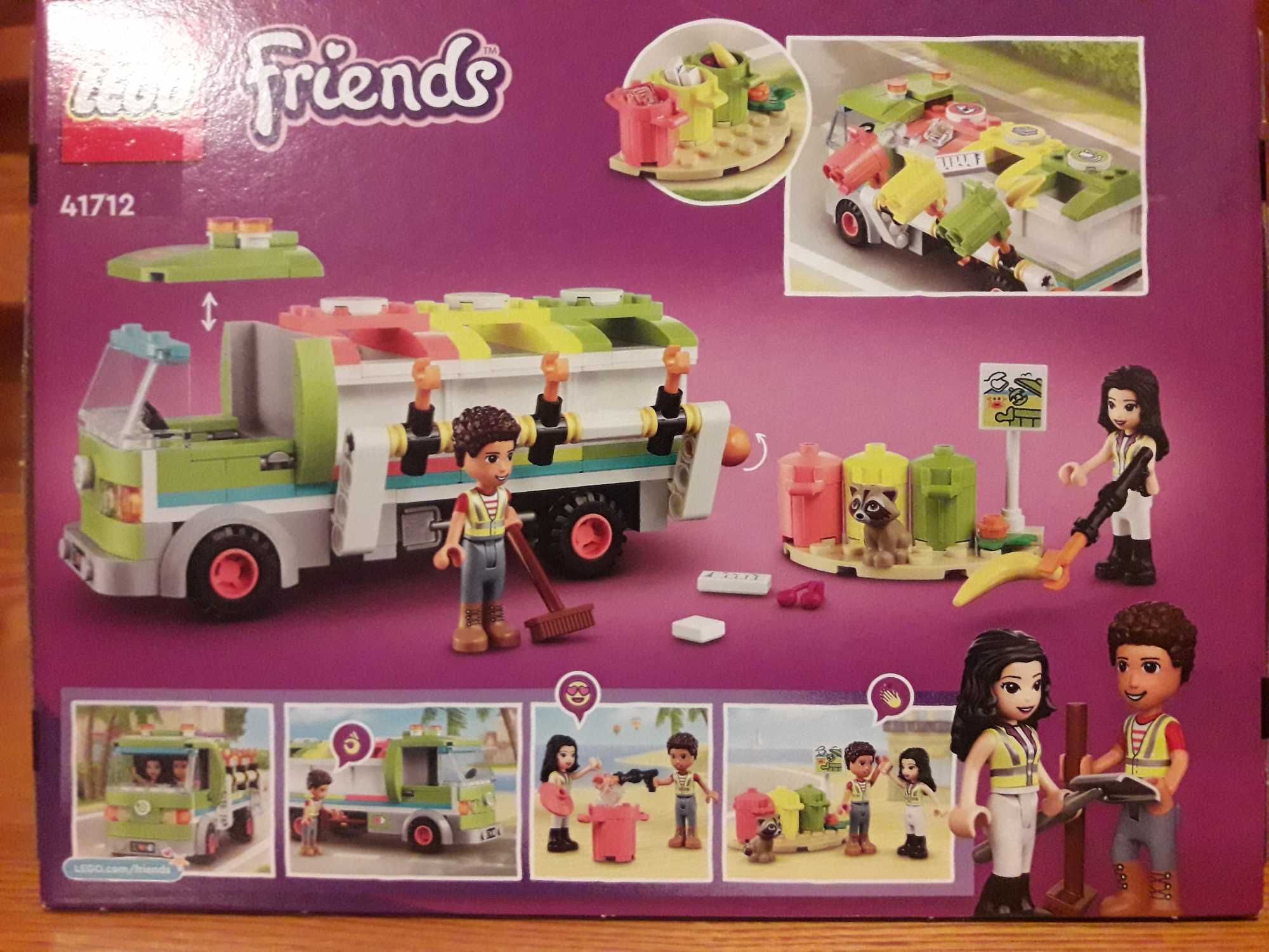 Lego Friends 41712 ciężarówka recyklingowa