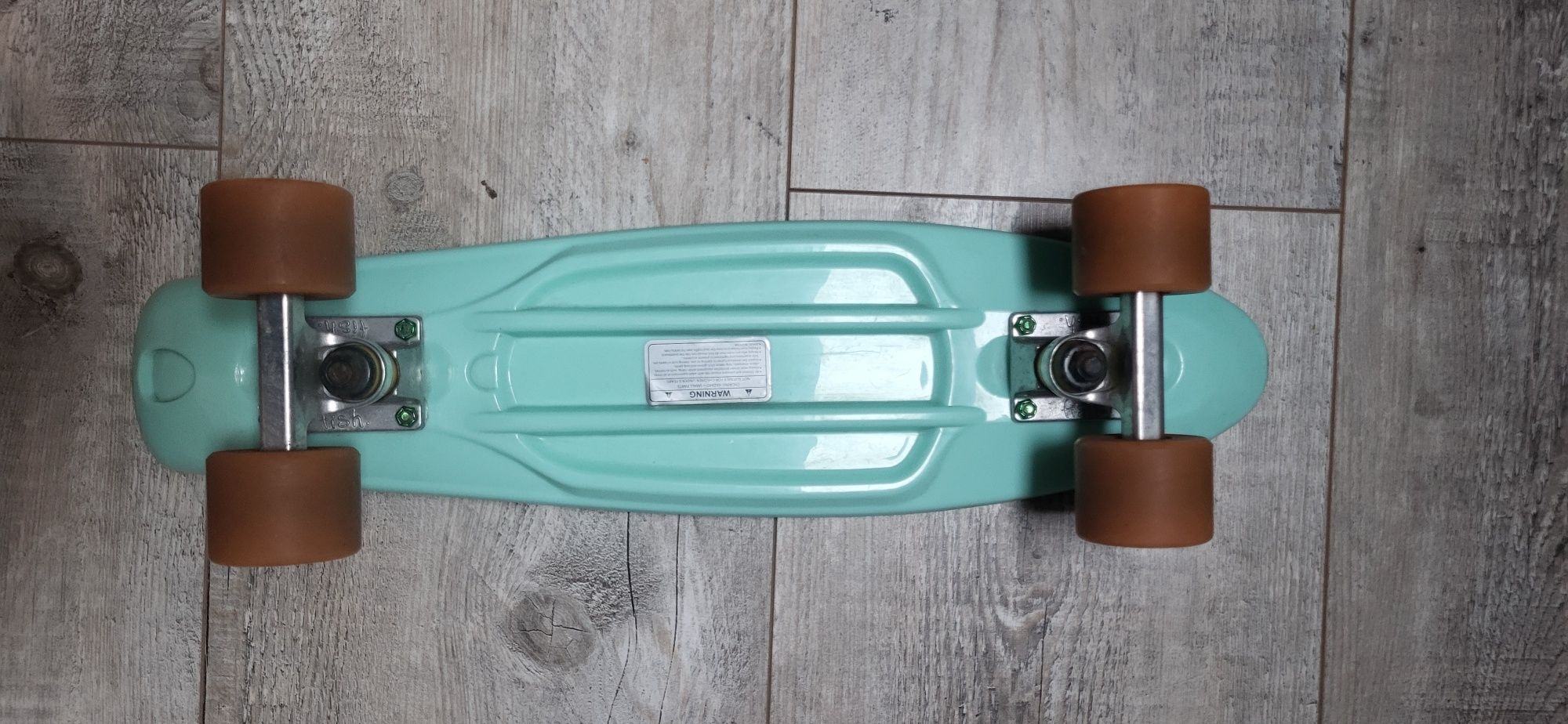 Niebieska oryginalna Fiszka Fish Skateboard