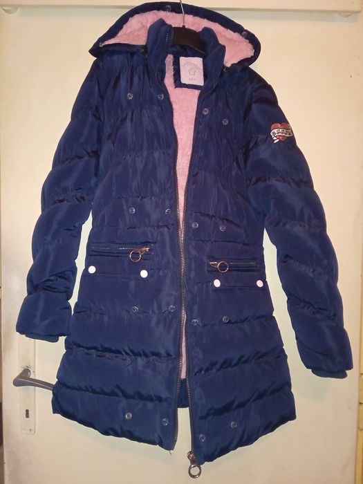 Kurtka Parka Zimowa  Dziewczęca