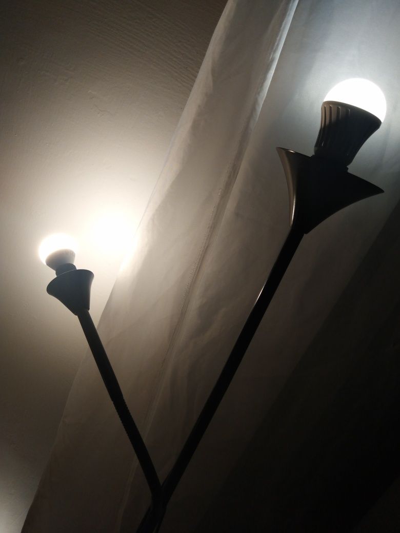 Lampa podłogowa IKEA - bez kloszy (zastepniki); + GRATIS