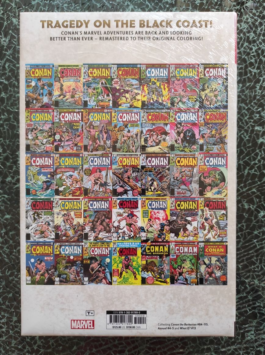 Omnibus Conan Barbarian Original Marvel Years Volume 4 banda desenhada