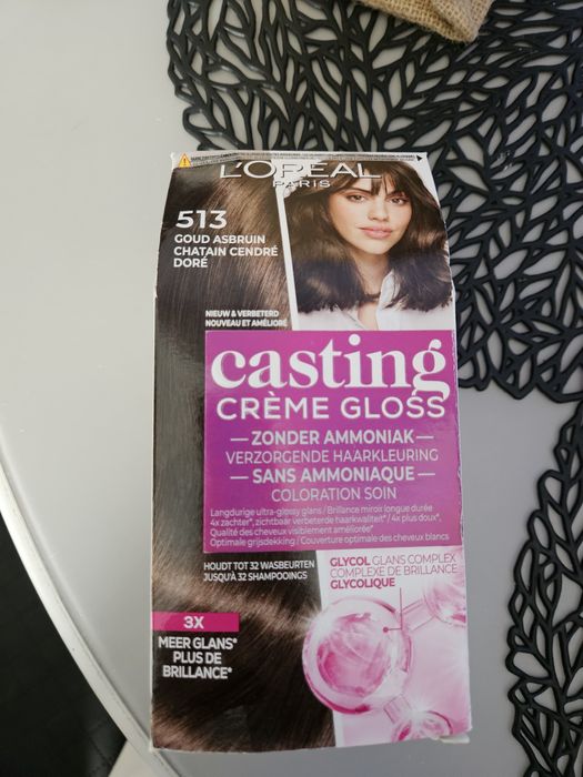 Farba Loreal casting 513 czekolada