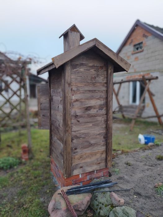 Wędzarnia drewniana duża