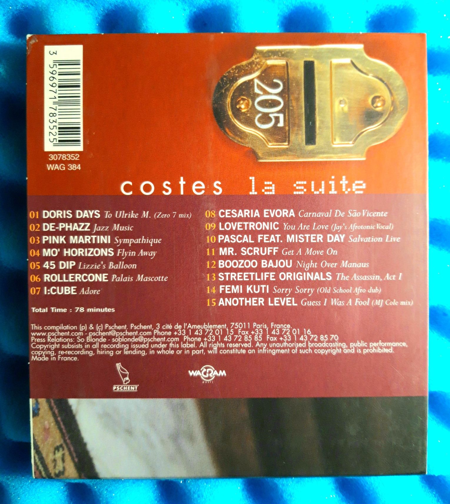 Stephane Pompougnac – Costes La Suite (CD, 2002)