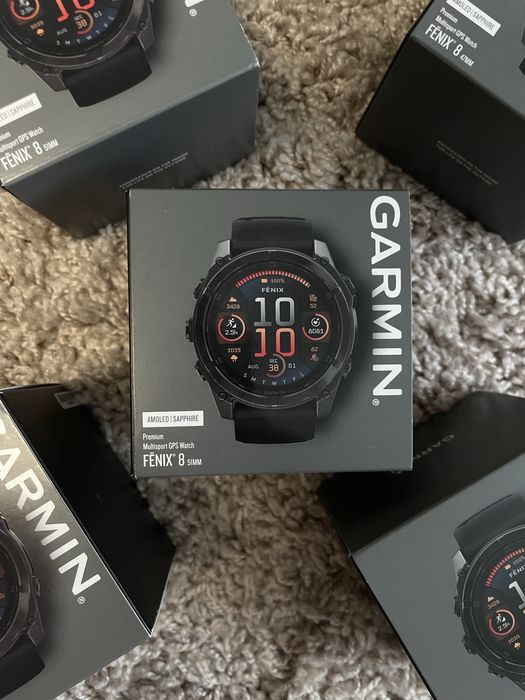 Garmin Fenix 8 51mm AMOLED Sapphire Carbon Gray