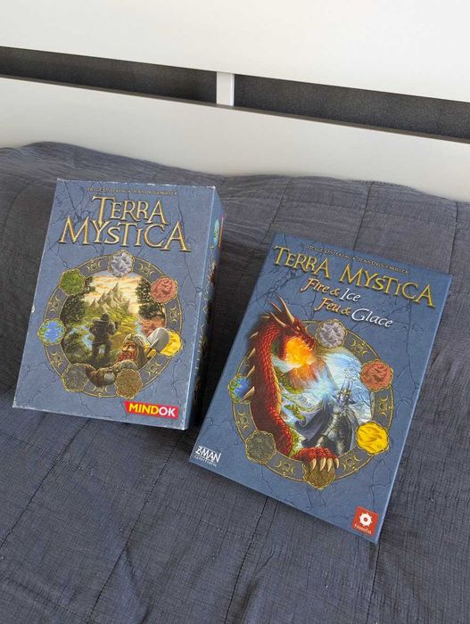 Terra Mystica + Dodatek Ogień i Lód (podstawka PL, dodatek EN)