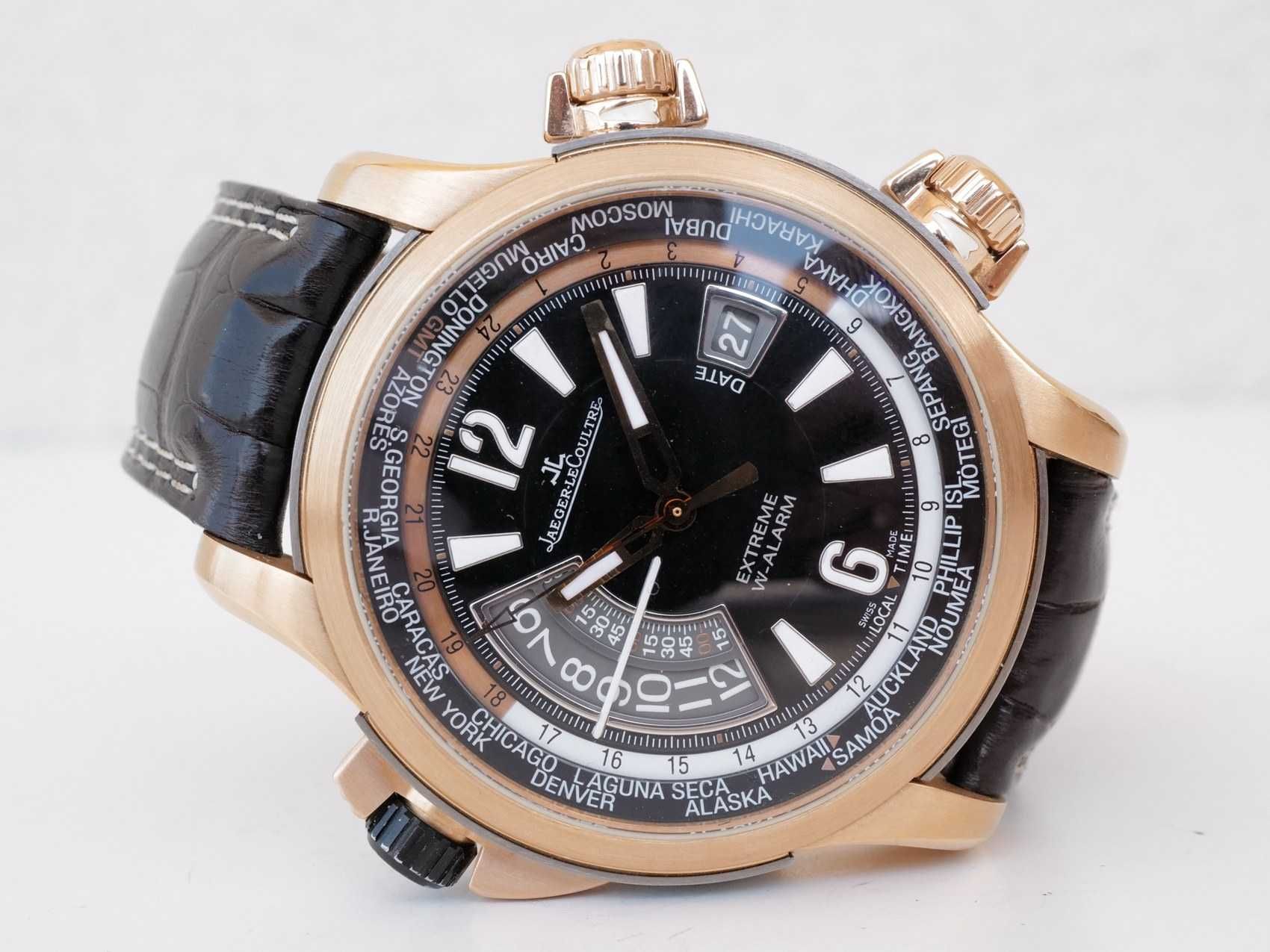 Jaeger-LeCoultre Master Compressor Extreme W-Alarm 46mm 18K Rose Gold