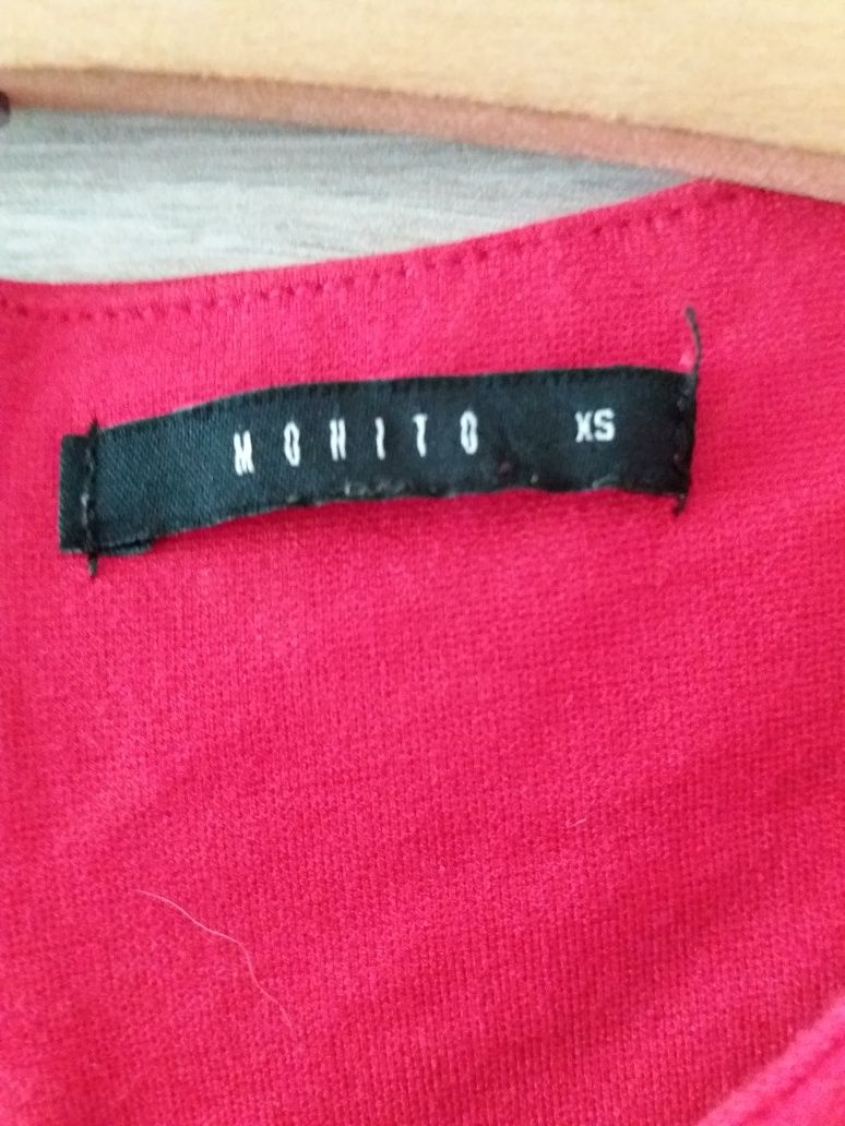 Czerwona sukienka Mohito XS