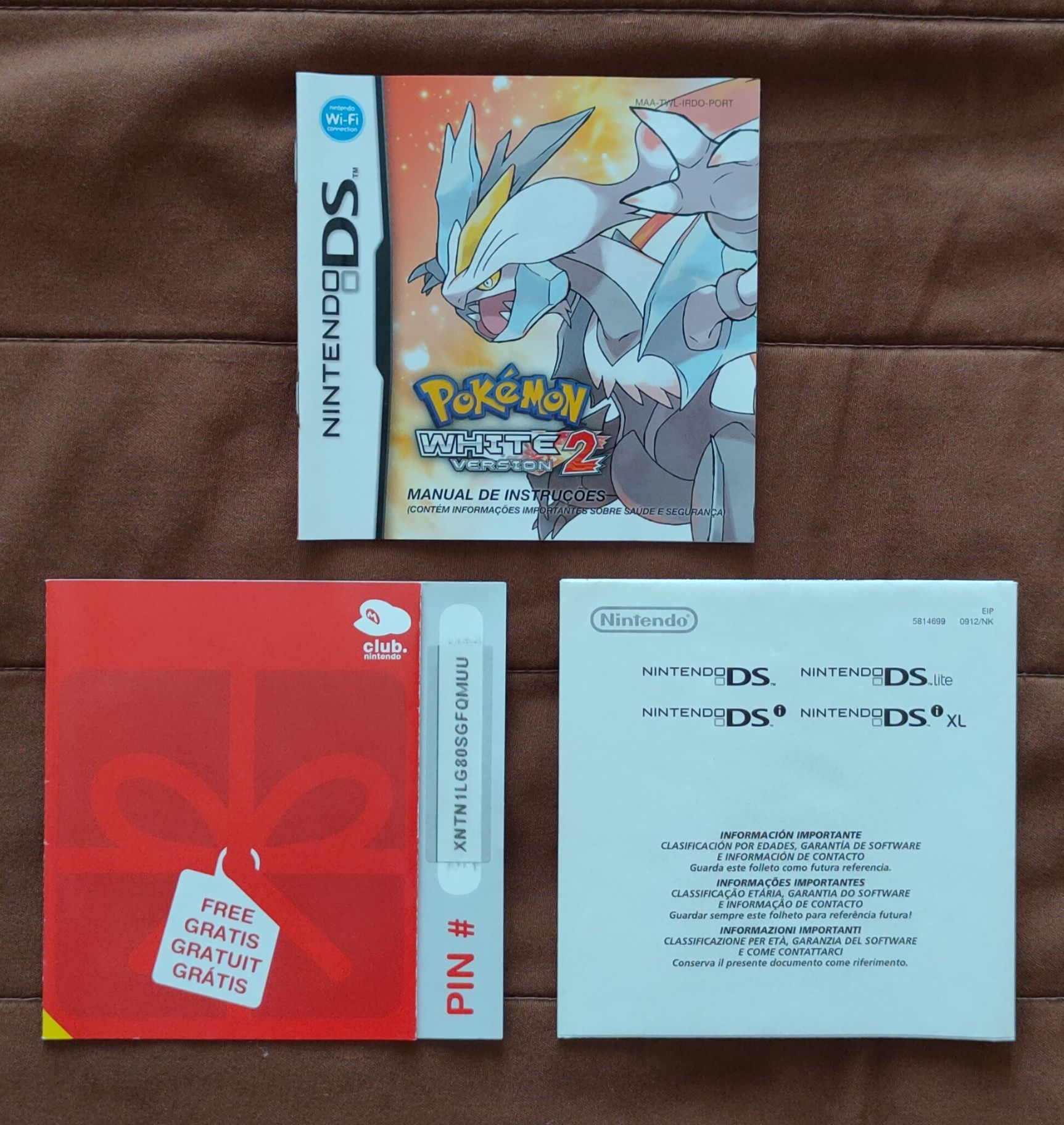 Pokémon Manuais de Nintendo DS/3DS