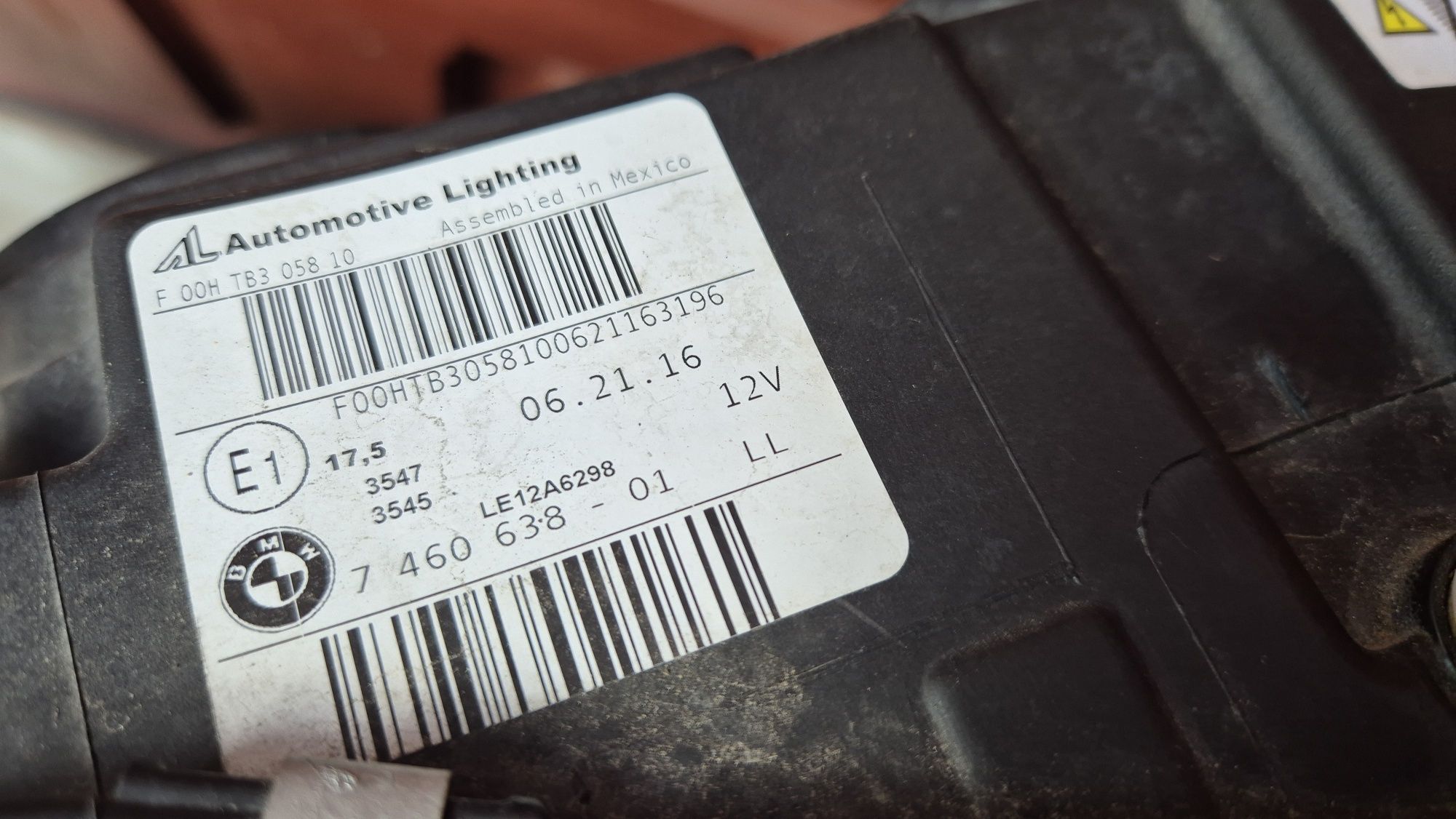 Lampa przednia Prawa BMW X3 F25 lift bi xenon skrętny