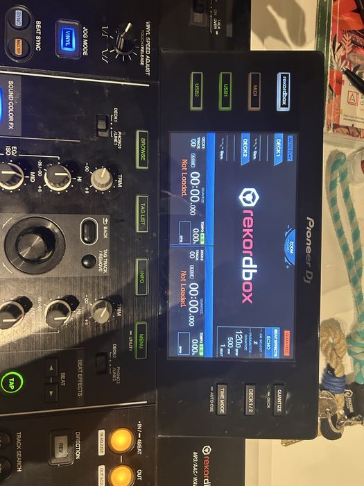 Pioneer Xdj rx com mala transporte Pioneer