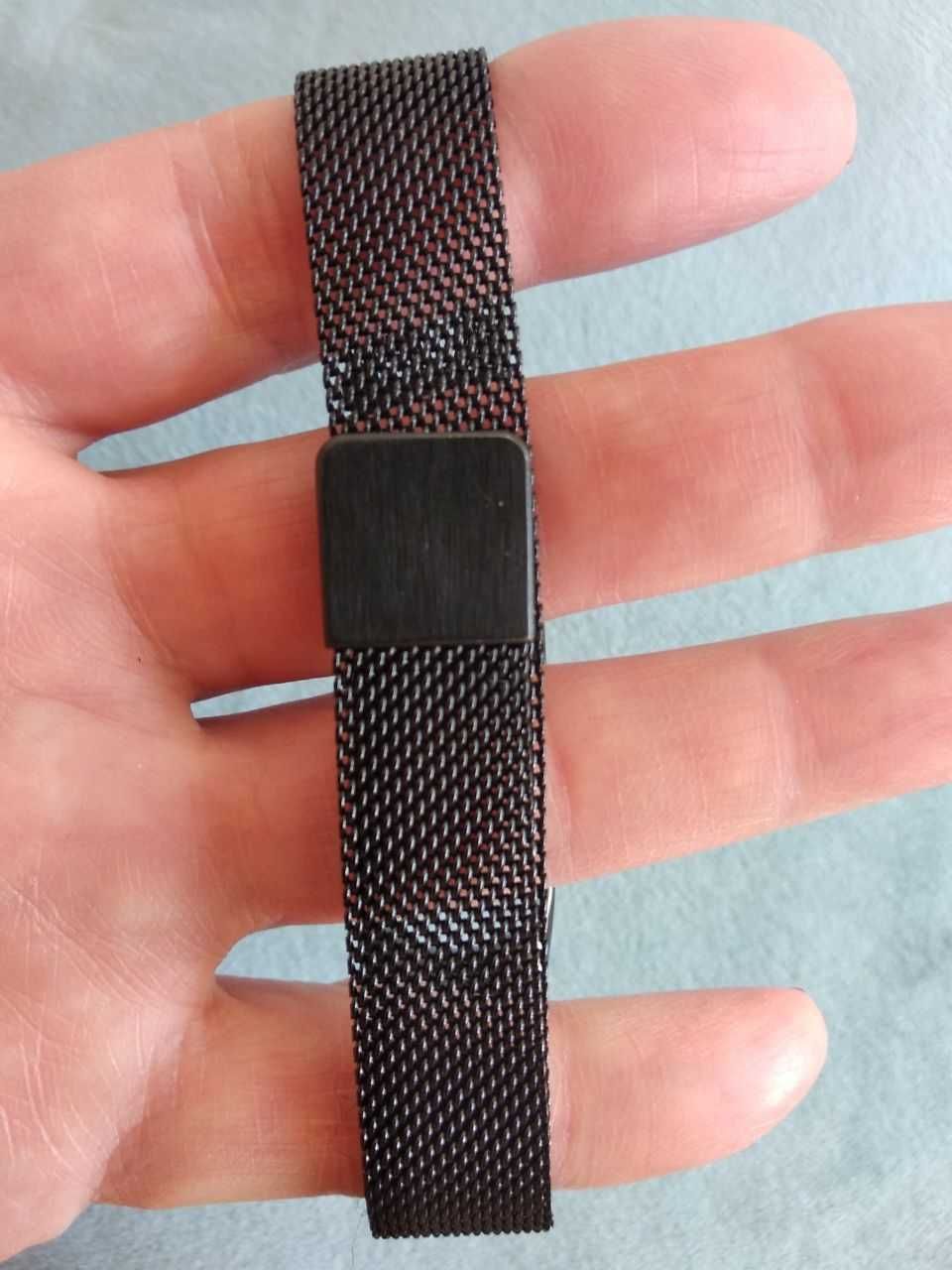 Magnetyczny metalowy pasek do smartwatcha, 19сm