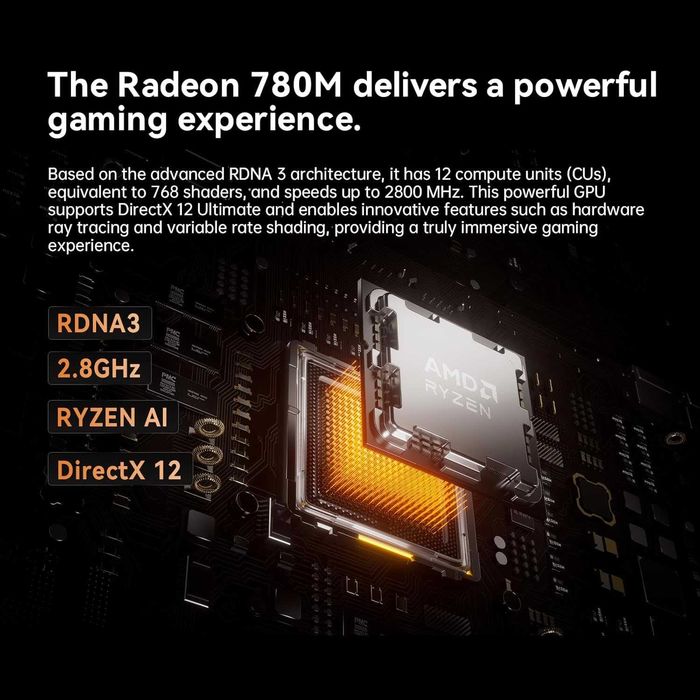 MINI KOMPUTER Ryzen 9 8945HS Minis Forum UM890 Pro 1 TB/64 GB