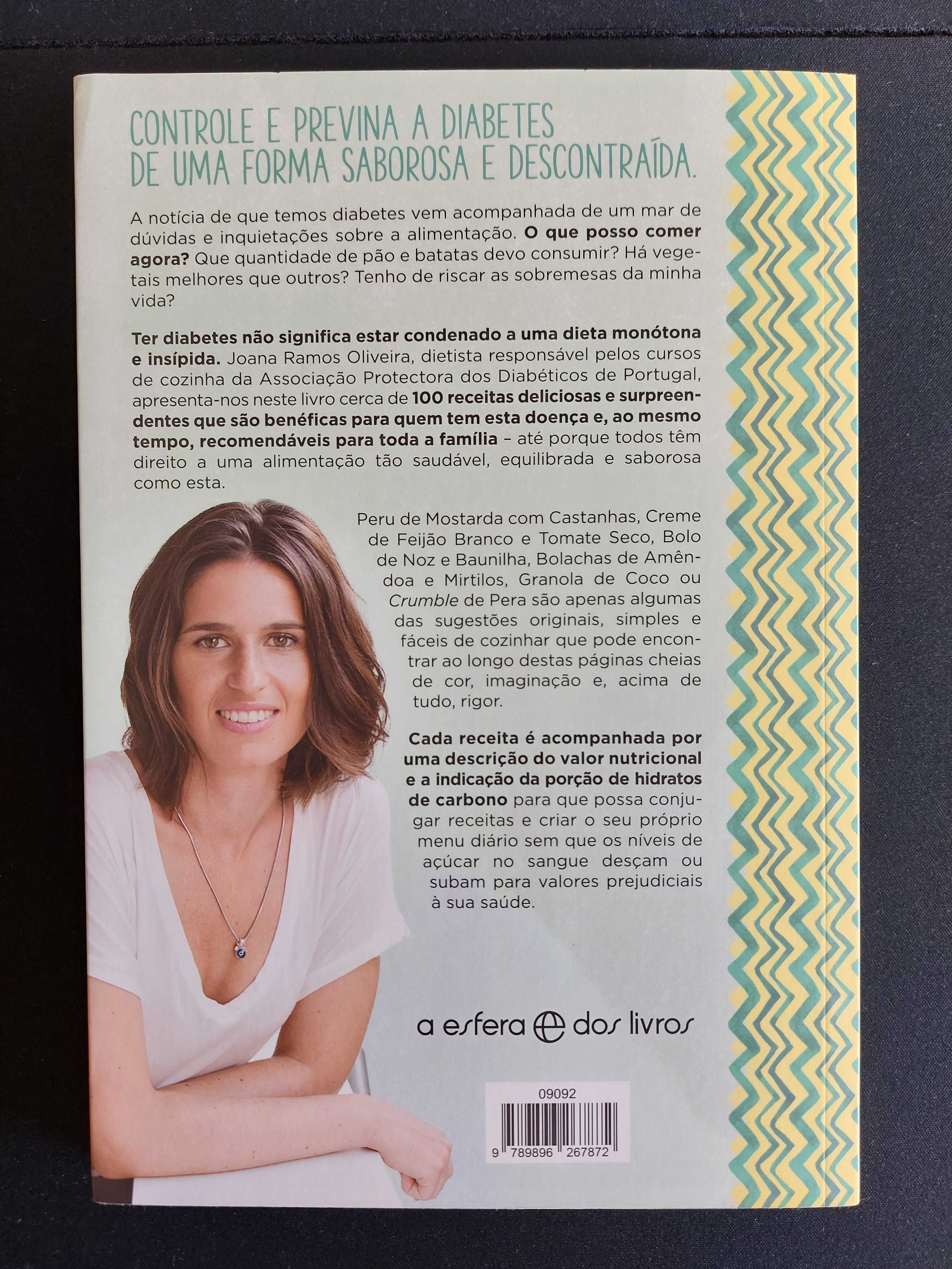 Livro "Comer Para Controlar a Diabetes" - Joana Ramos Oliveira