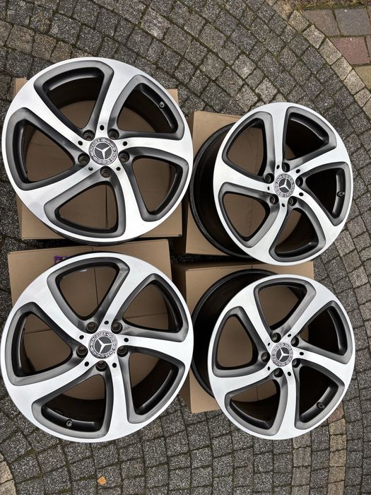 18” Mercedes W213 OE TPMS 5x112 ET 43  8JX18H2 / 66.6