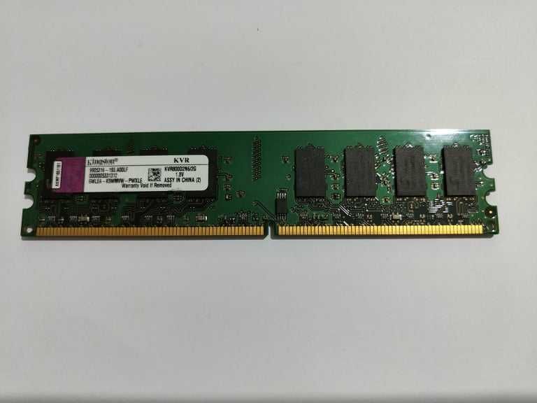 Memória RAM DDR2 Kingston KVR800D2N6/2G (2GB - 800 MHz)