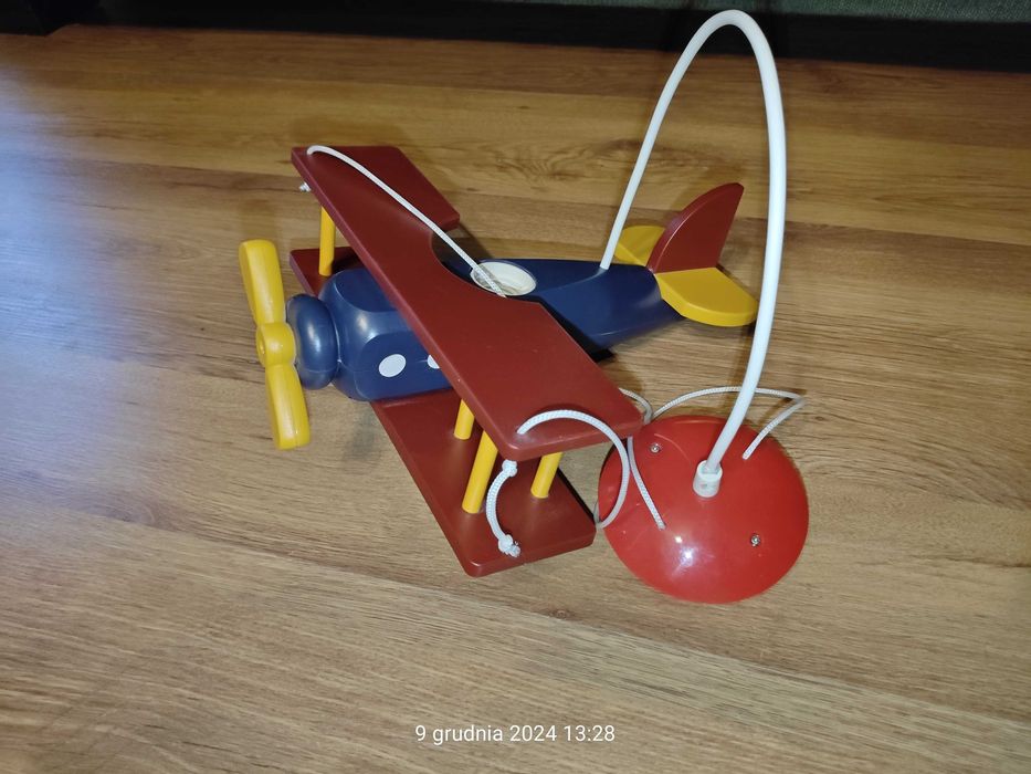 Żyrandol / lampa samolot do pokoju dziecka