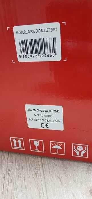 Rejestrator Orllo + 4 kamery DVR NVR